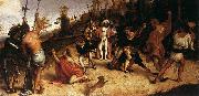 Lorenzo Lotto The Martyrdom of St Stephen Spain oil painting artist